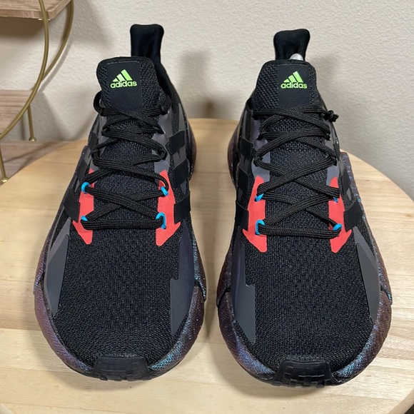 Adidas mens Boost Core Black sneakers size 9 - Picture 2 of 8